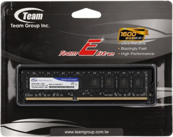 Team TED38G1600C1101 Ram memorija Team Elite DDR3 UD-D3 8GB 1600MHz 1.5V 11-11-11-28