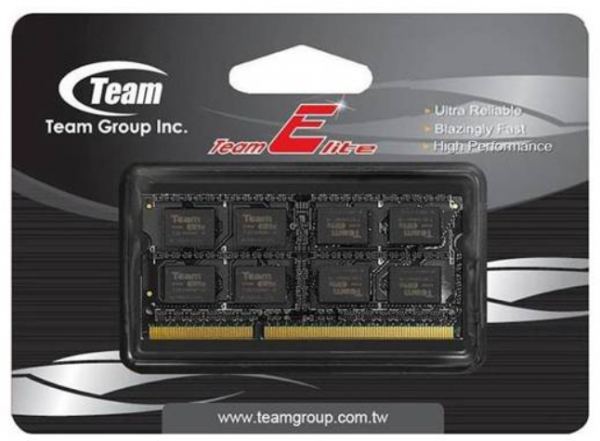 Team Elite DDR3 SO-DIMM RAM memorija 4GB 1600MHz 1.35V 11-11-11-28 TED3L4G1600C11-S01