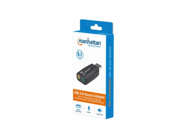 Manhattan 150859 USB zvučna kartica USB-A/M - 2x3.5mm