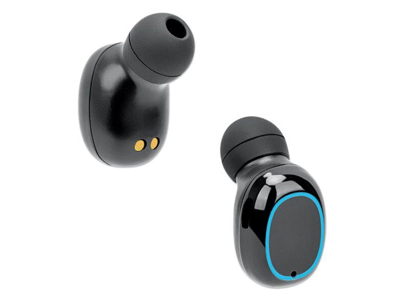 Manhattan 180382 TWS Bluetooth bubice, Crne