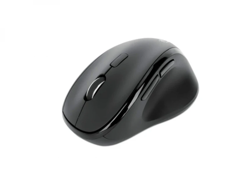 Manhattan 190237 Miš Ergonomic USB 1600 DPI, Crni