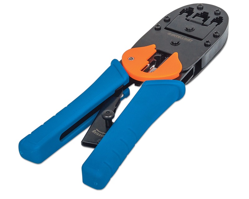 Intellinet Univerzalni modularni utikač i alat za presovanje RJ11/RJ12/RJ45 blister