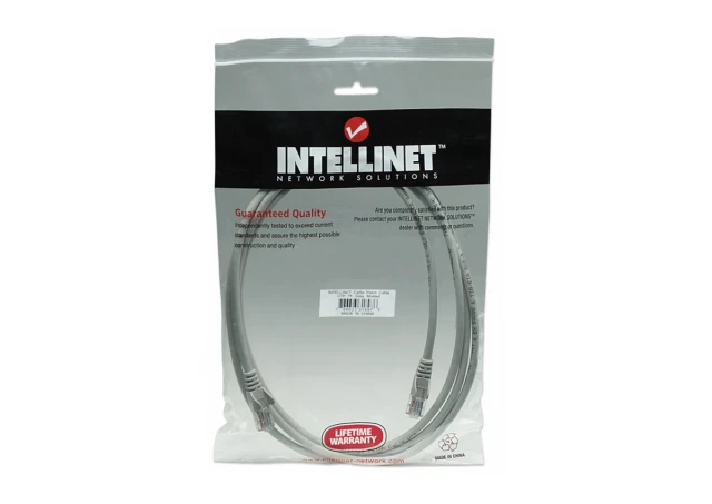 Intellinet 318976 Kabl LAN UTP Cat5e CCA 2m, Sivi