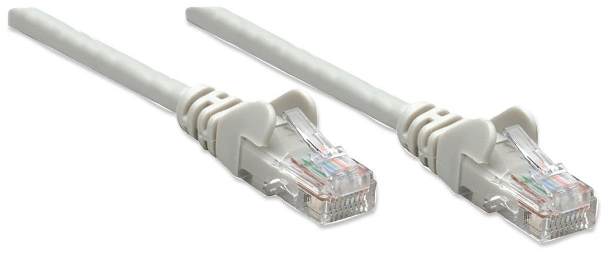 Intellinet 340373 Kabl Patch Cat6 kompatibilan U/UTP 1m, Sivi