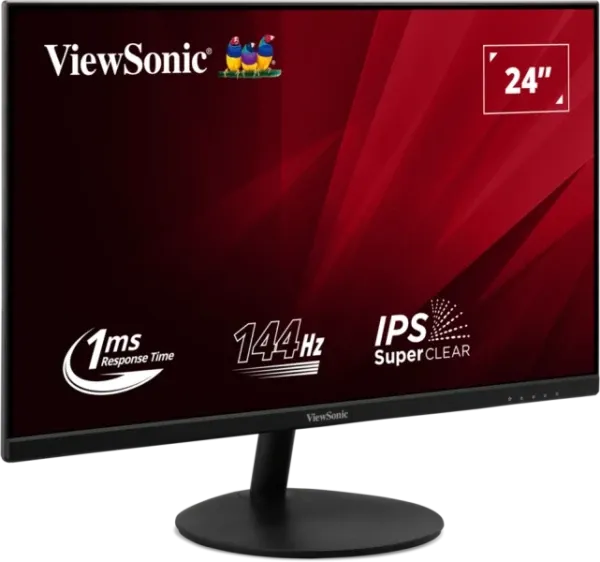 ViewSonic VA24E2-H Monitor 24" FHD 1920x1080 IPS 144Hz, Crni