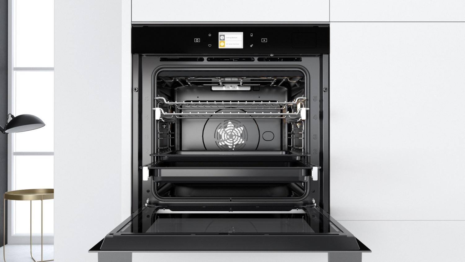 Whirlpool W9 OP2 4S2 H Ugradna rerna 73L elektronska, Inox
