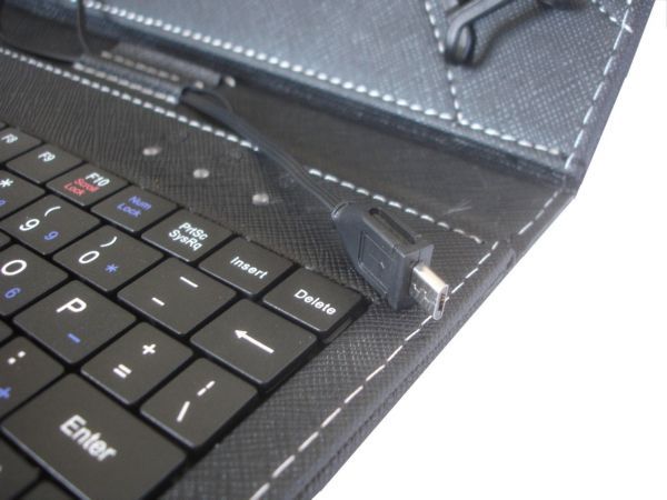 Gembird TA-PCK7 Tastatura za 7 Tablet PC sa futrolom sa micro USB konektorom BLACK, Crna