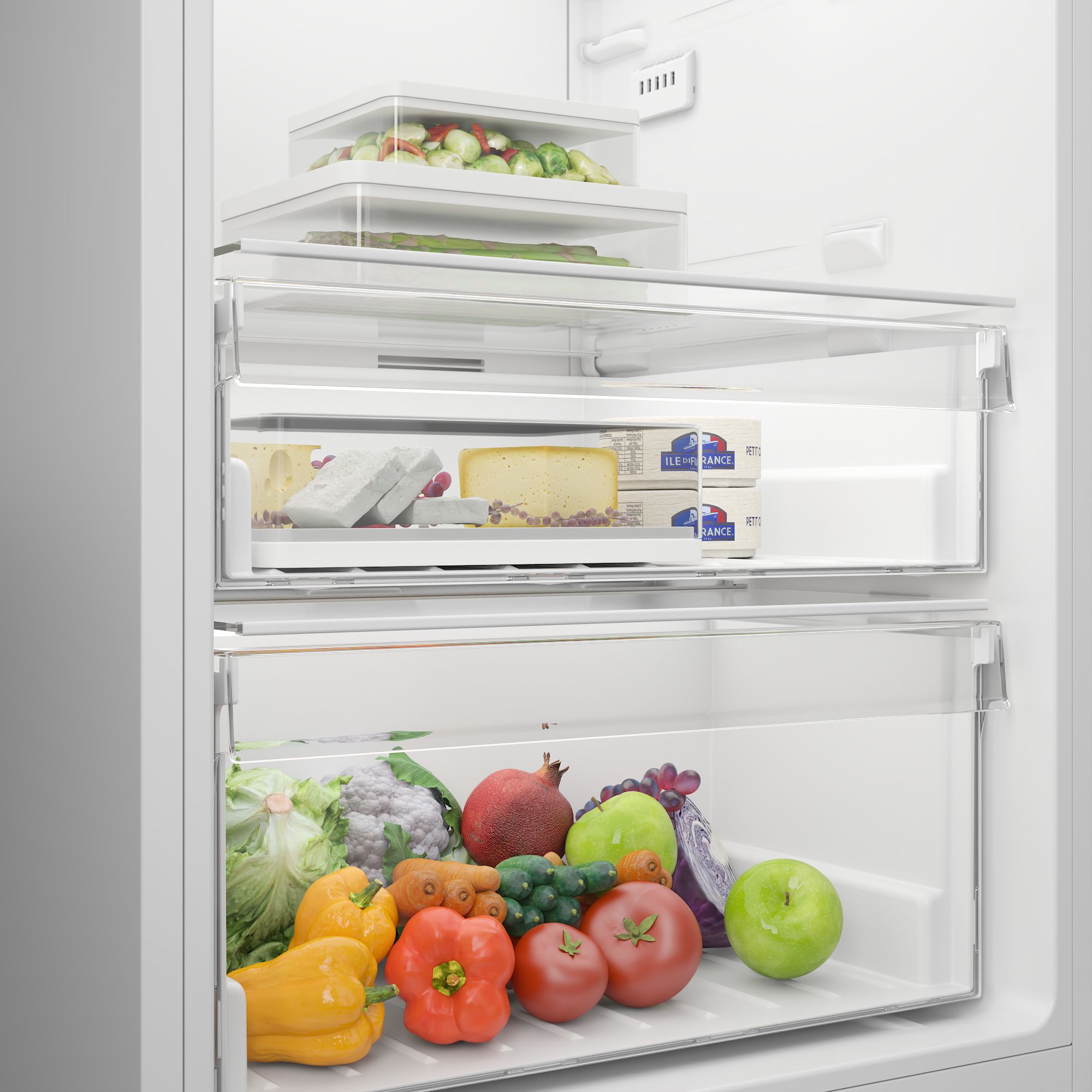 Indesit MLINS1411W4E Frizider sa jednim vratima 367L, Beli