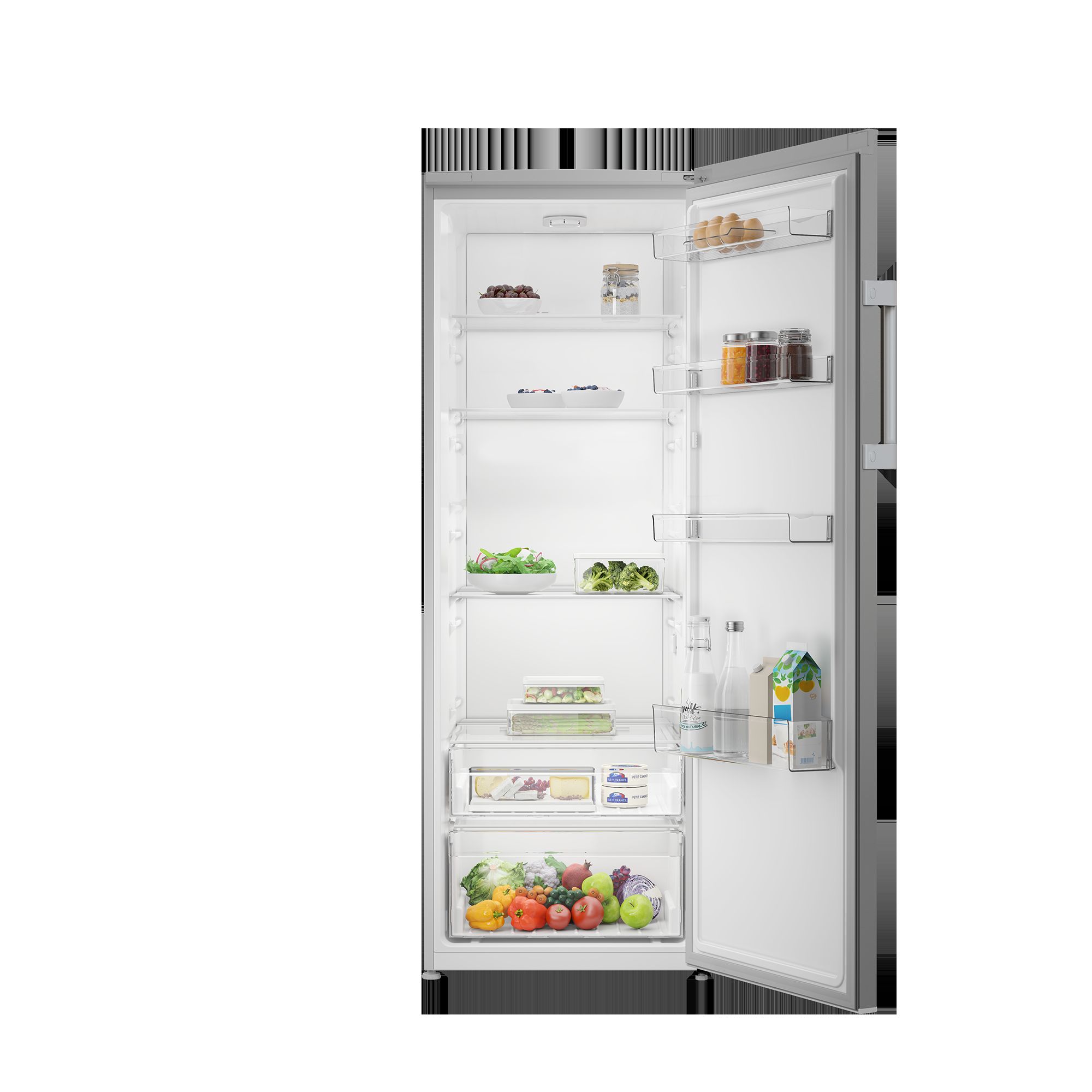 Indesit MLINS1411S4E Frizider sa jednim vratima 367L, Srebrna