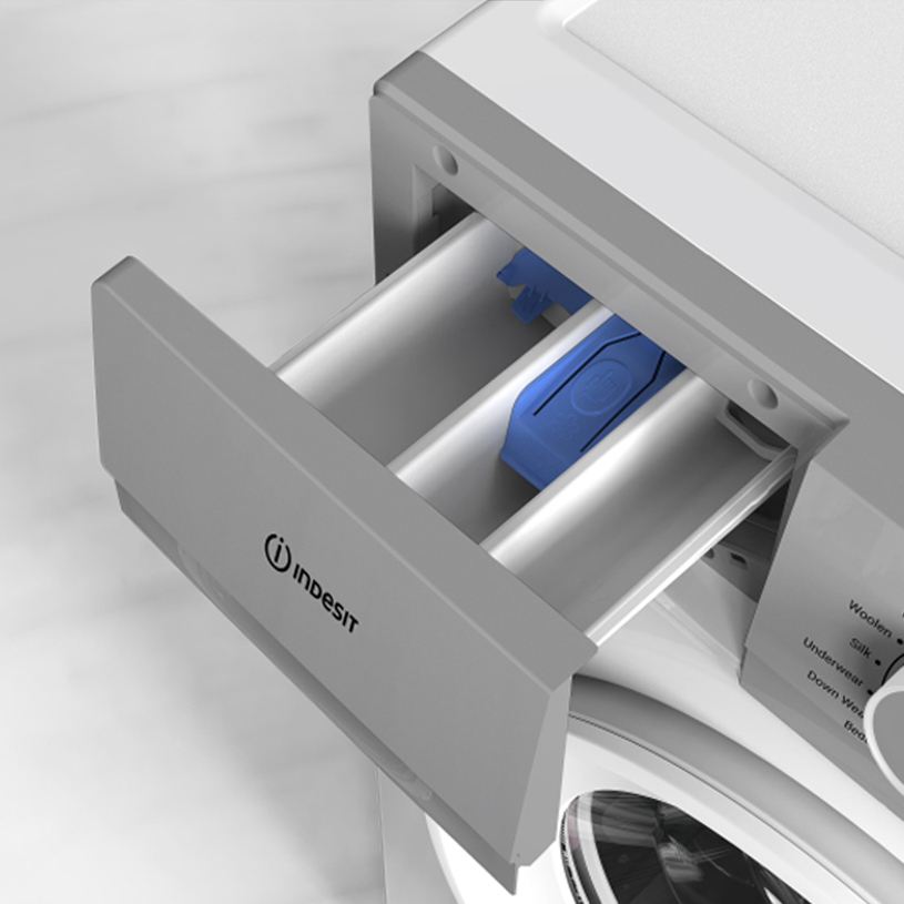 Indesit IMA630EE Mašina za pranje veša 6 kg 1000 rpm, Bela