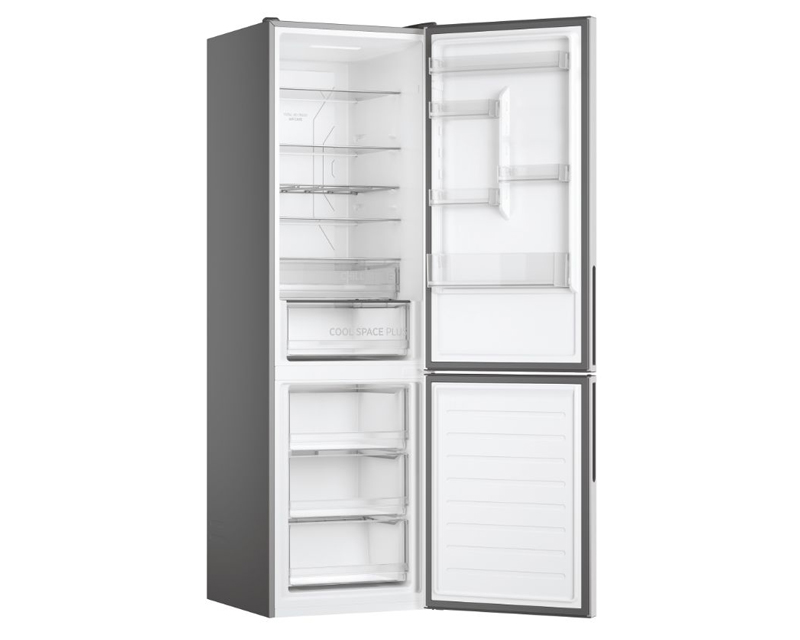 Frižider HOOVER HOCE7620DX Eco Power kombinovani visina 200cm/zapremina 258l+119l