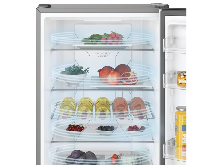 Frižider HOOVER HOCE7620DX Eco Power kombinovani visina 200cm/zapremina 258l+119l