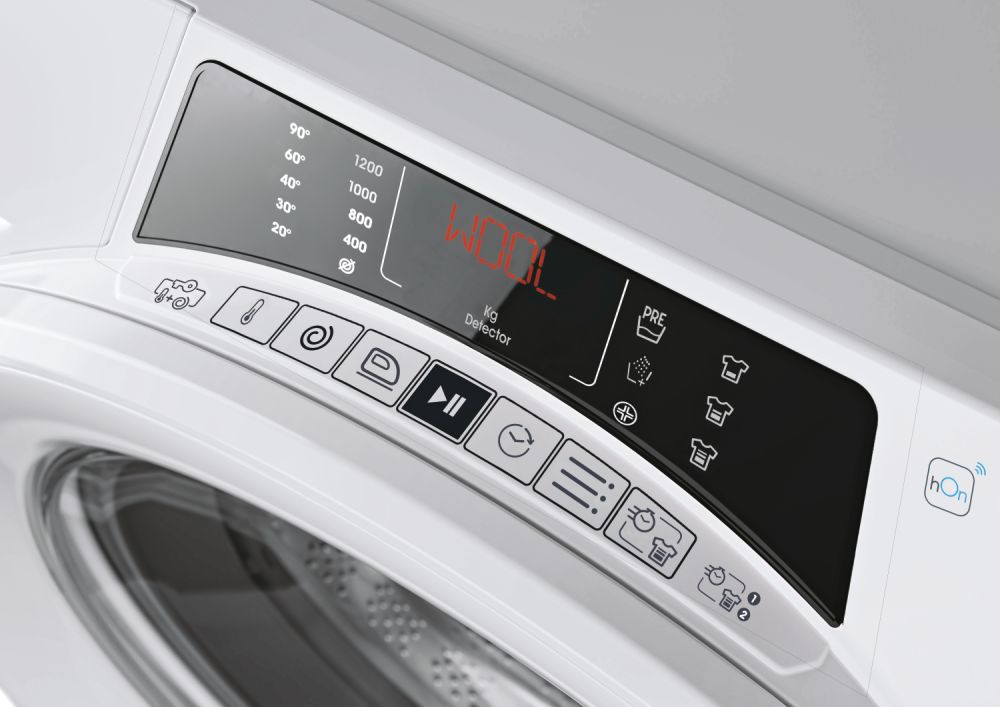 Candy RO4 1274DWMT/1-S (slim) RapidO' Mašina za pranje veša 7kg 1200 obrt/min 9 Brzih Programa, Bela