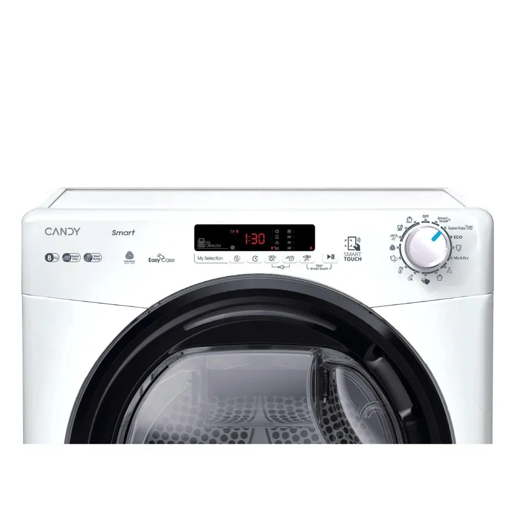 Mašina za sušenje veša Candy CSEH8N1DBES kapacitet 8kg/Toplotna pumpa