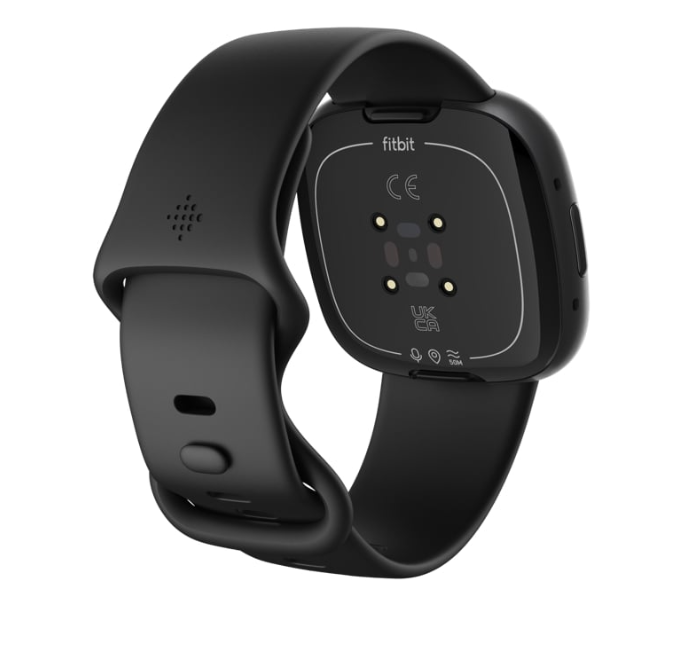 Fitbit FB523BKBK Versa 4 Pametni sat, Crni