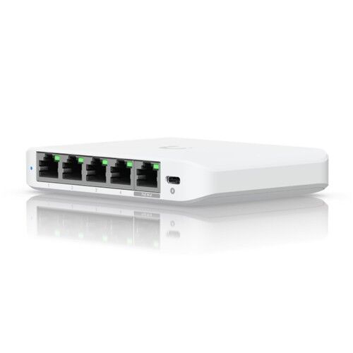 Ubiquiti UniFi Switch Layer 2.5 5-portni, Beli
