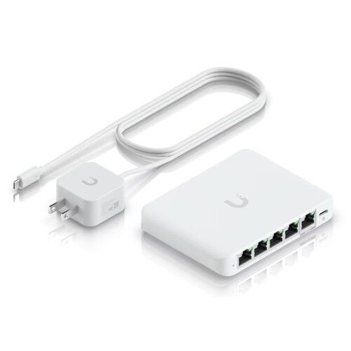 Ubiquiti UniFi Switch Layer 2.5 5-portni, Beli