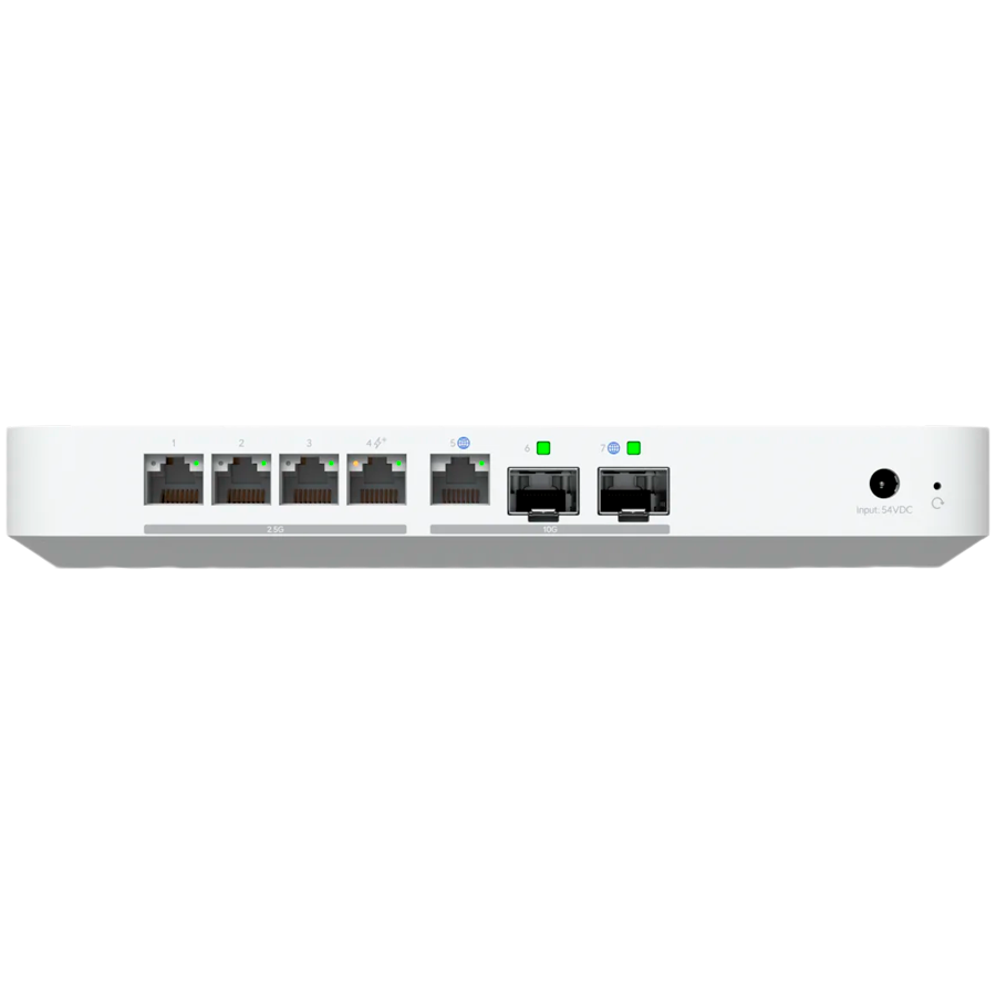 Ubiquiti UniFi Cloud Gateway mrežni uređaј optički, Beli