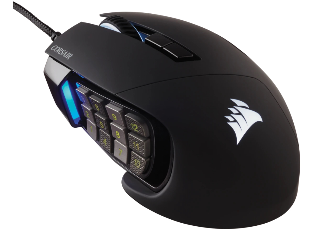 Corsair SCIMITAR RGB ELITE Miš, Crni