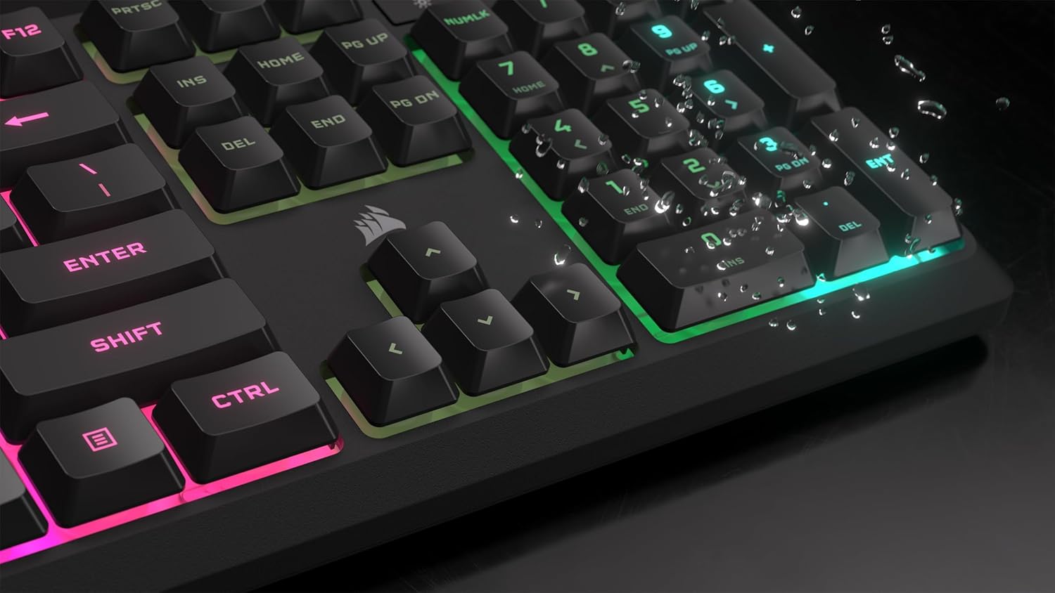 Corsair CH-9226C65-NA K55 CORE Tastatura žična gaming, Crna