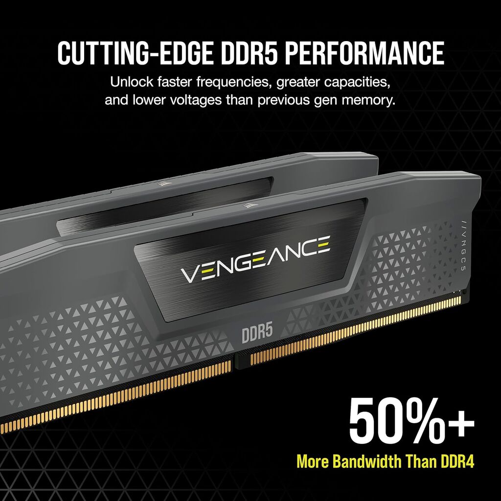 Corsair VENGEANCE Memorija 16GB(2x8GB) DDR5 5200MHz CL40 1.25V XMP & EXPO