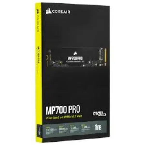 Corsair MP700 PRO SSD M.2 NVMe PCIe Gen5x4 1TB 11700MB/s 9600MB/s CSSD-F1000GBMP700PNH