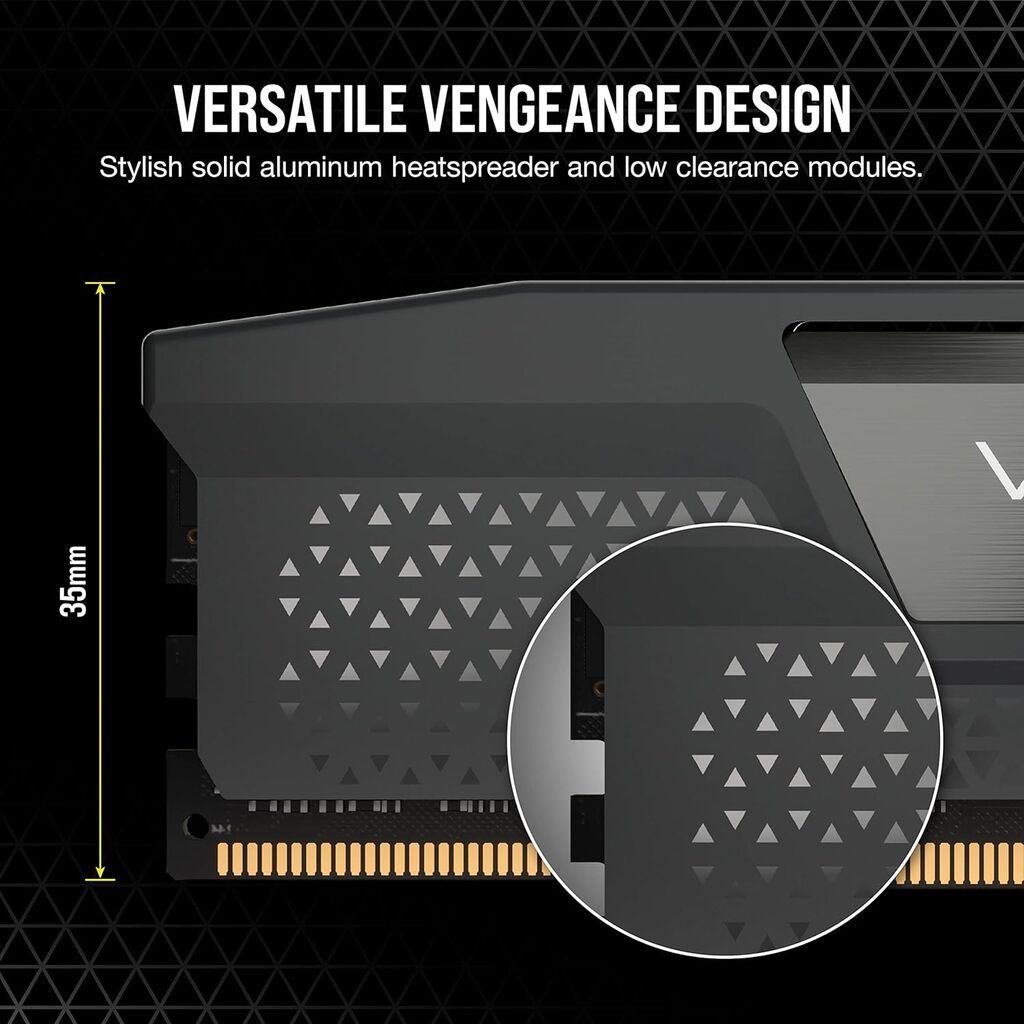 Corsair VENGEANCE Memorija 32GB(2x16GB) DDR5 6000MHz CL38 1.35V XMP & EXPO