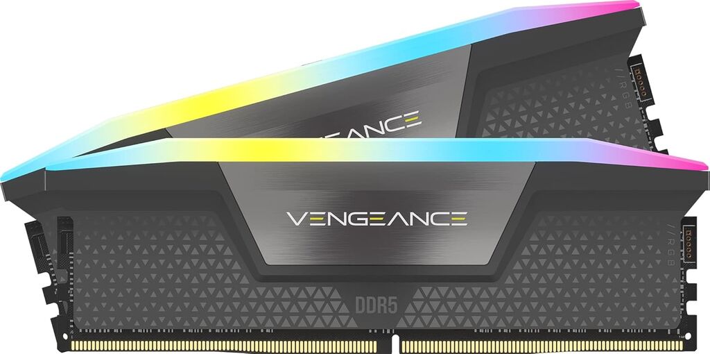 Corsair VENGEANCE Memorija 16GB (2x8GB) DDR5 6000MHz CL36 1.35V RGB XMP EXPO