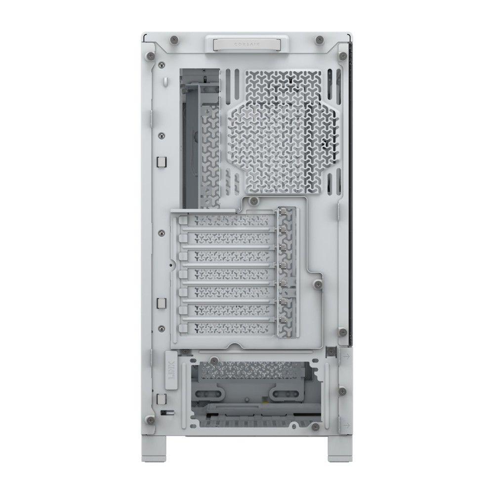 Corsair FRAME 4000D Kucište Mid-Tower ATX Kaljeno staklo Bez napajanja, Belo