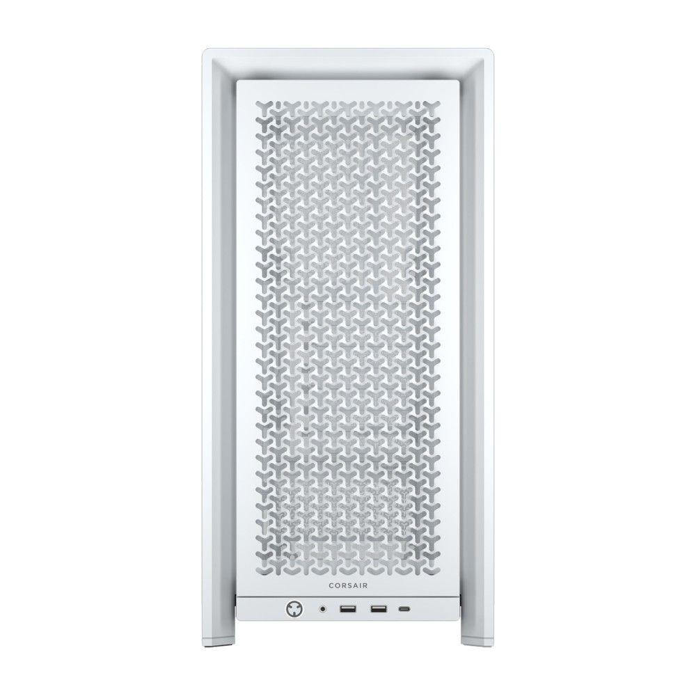 Corsair FRAME 4000D Kucište Mid-Tower ATX Kaljeno staklo Bez napajanja, Belo