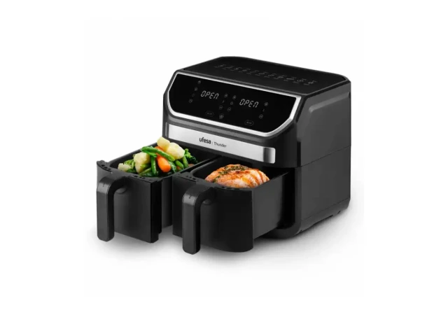 AirFryer Ufesa Thunder/bezuljna/zapremina 9l/dupla posuda