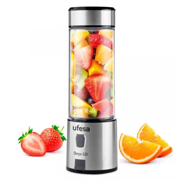 Blender Ufesa Onyx Rechargeable/Gray/Volume 400ml