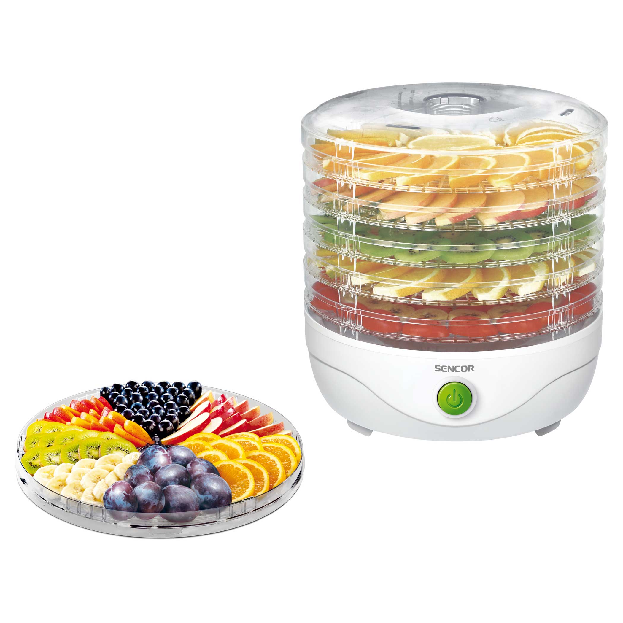 Sencor SFD 750WH Dehridator hrane, Bela