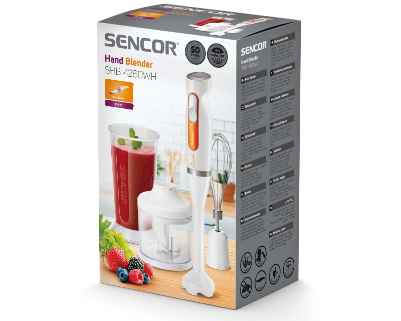 Sencor SHB 4260WH-EUE3 Ručni blender, Bela