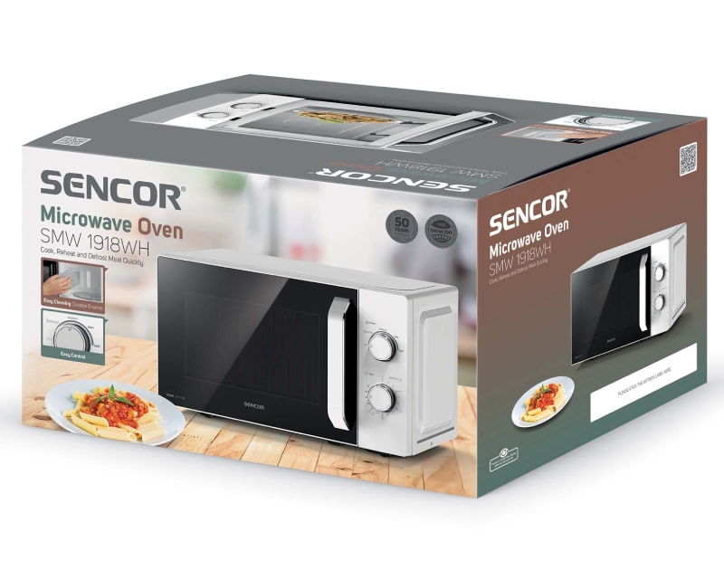 Sencor SMW 1918WH Mikrotalasna rerna 700W 20l, Bela