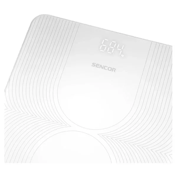 Sencor SBS 2475WH Telesna vaga LCD 180kg, Bela