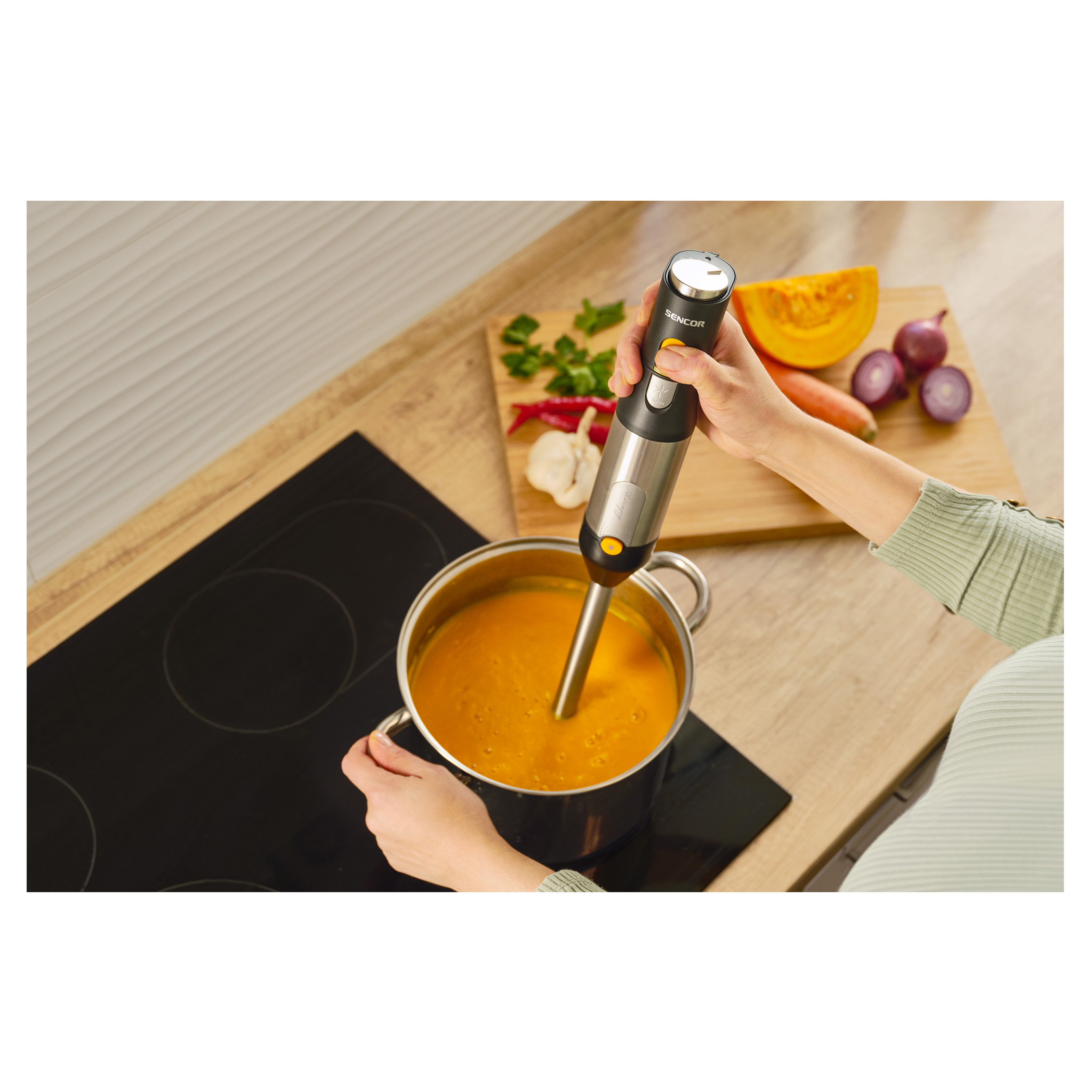 Sencor SHB 6302BK Ručni blender 1200W 800ml, Crni