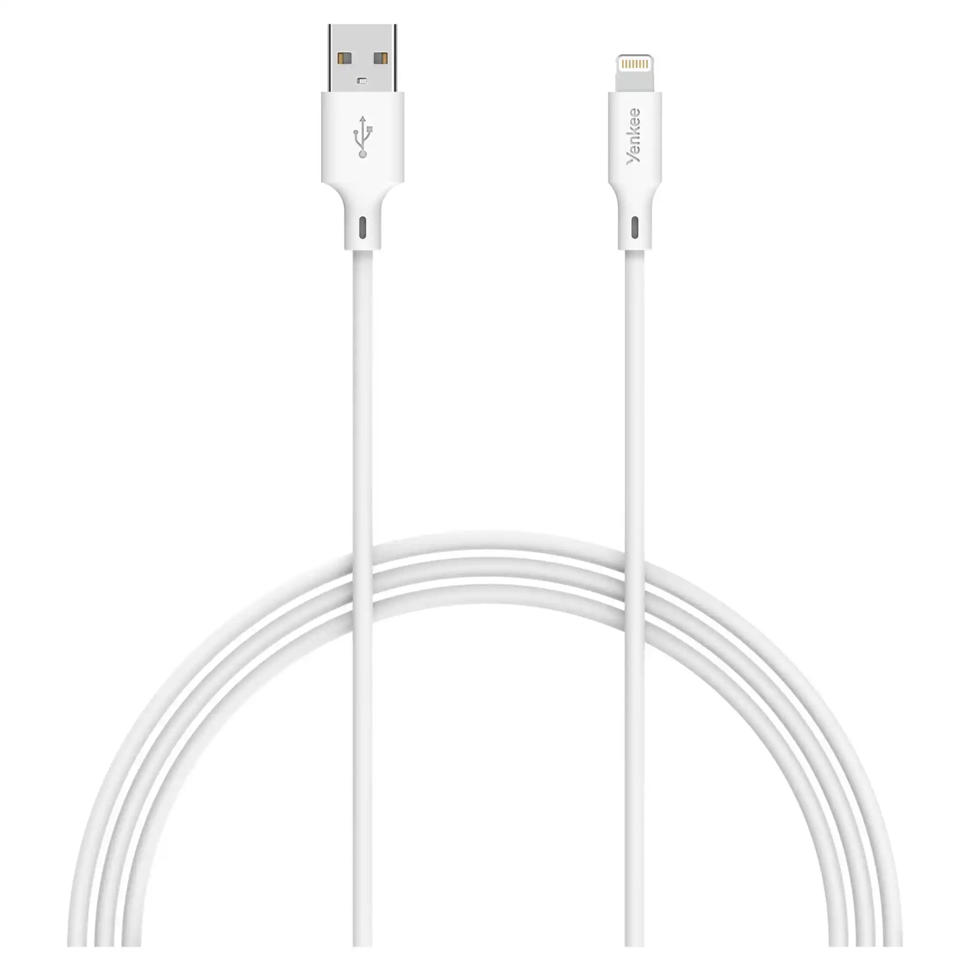 Yenkee YCU 615 WH Lighting Kabl USB Tip A 1.5m 12W, Beli