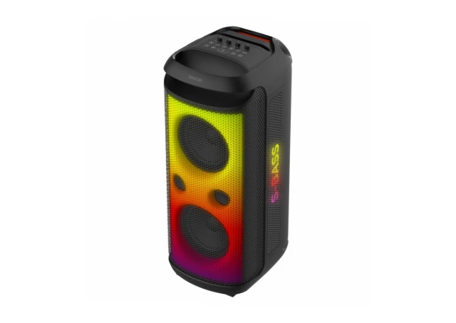 Sencor Partycone Boost Karaoke zvučnik 250W TWS IPX4 bežični mikrofon FM SD 2xUSB