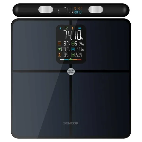 Sencor SBS 9102BK Fitnes smart vaga LCD 180kg, Teget