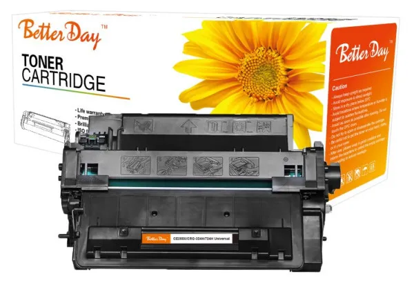 BetterDay Toner P3015 (CE255A / 55A / CRG-724) zamenska kaseta za HP/Canon 6k sa čipom