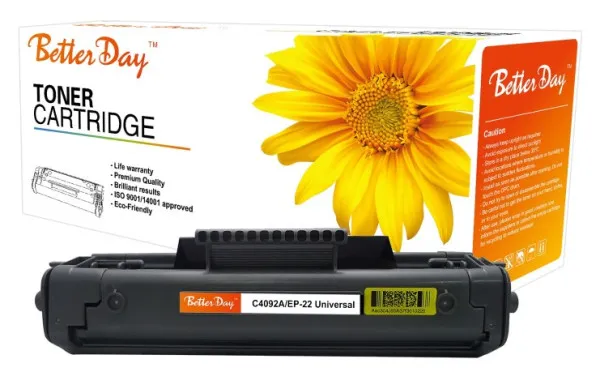 BetterDay Toner 1100 (C4092A / EP-22) zamenska kaseta za HP/Canon 2.5k bez čipa