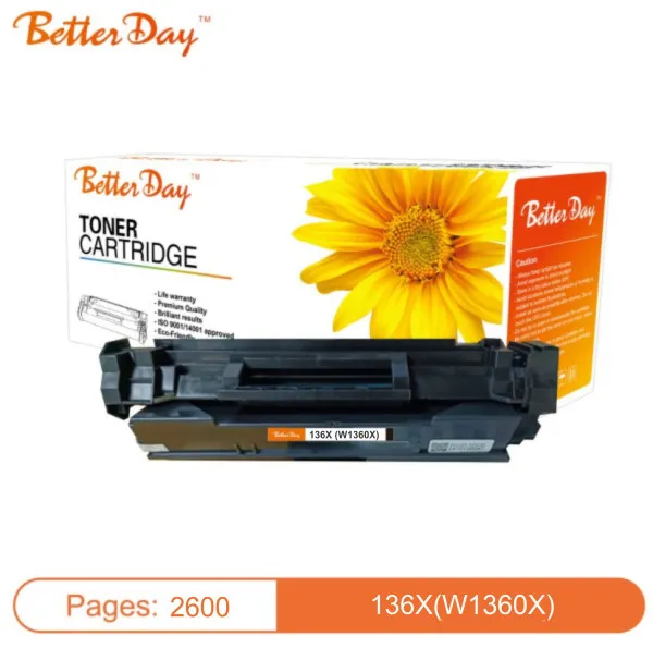BetterDay 136X (W1360X) Toner zamenska kaseta za HP (M211/M236) 2.6k sa čipom