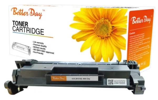 BetterDay Toner 4003 (W1510X / 151X) zamenska kaseta za HP 9.7k sa čipom