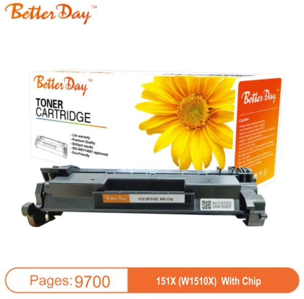 BetterDay Toner 4003 (W1510X / 151X) zamenska kaseta za HP 9.7k sa čipom