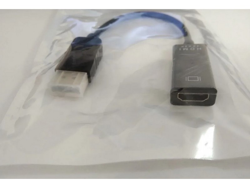 Stars Solutions Adapter-konvertor DP na HDMI, Crni
