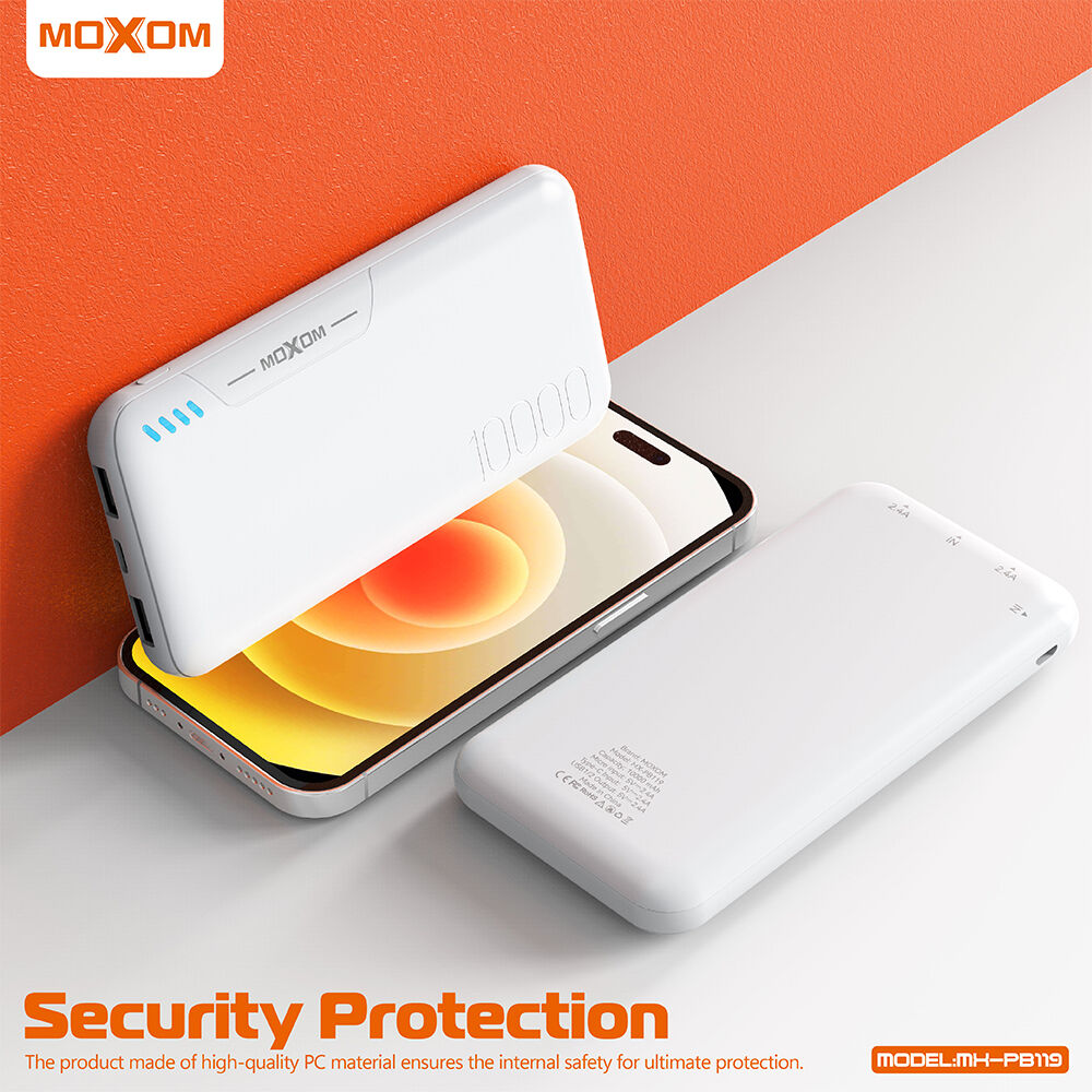 MOXOM MX‑PB119 Power Bank 10000mAh 2.4A, Beli