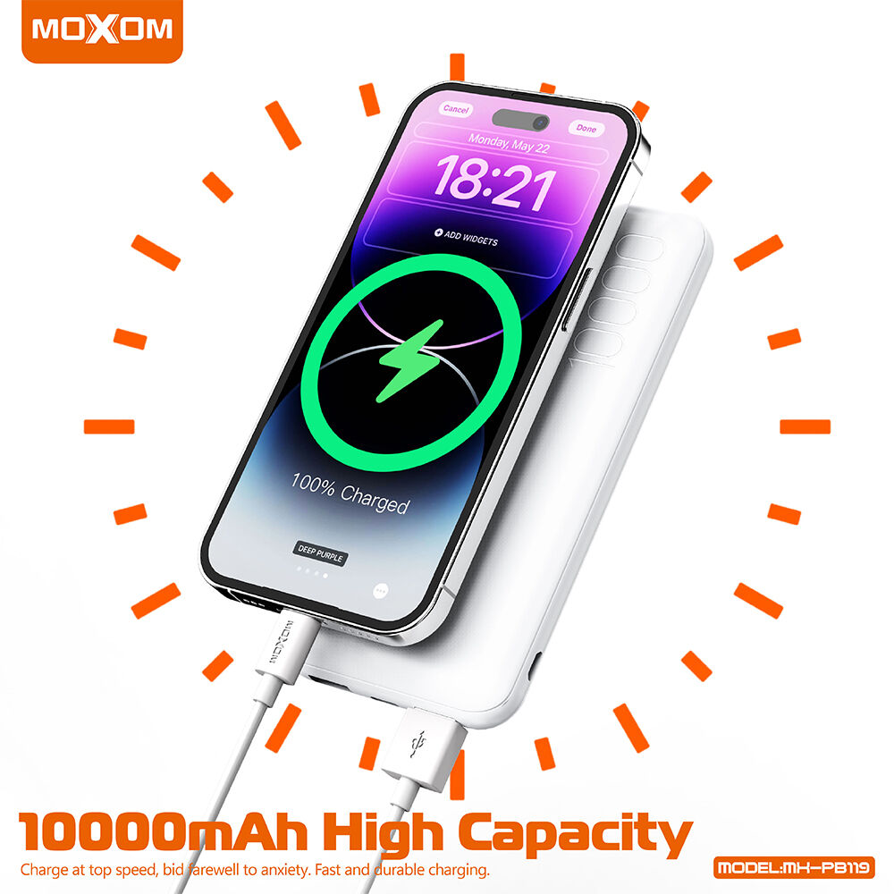MOXOM MX‑PB119 Power Bank 10000mAh 2.4A, Beli