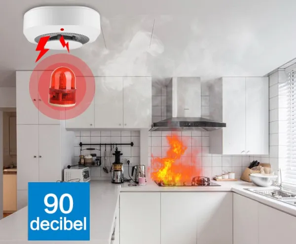 Gembird SMART-SMOKE Detektor dima Wifi 80DB