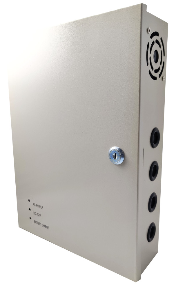 Gembird NAPRKU-12V/20A-18CH Napajanje u kutiji sa opcijom UPS 2A/CH